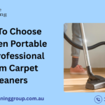 How To Choose Between Portable and Professional Steam Carpet Cleaners