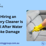 Why Hiring an Upholstery Cleaner Is Essential After Water or Smoke Damage