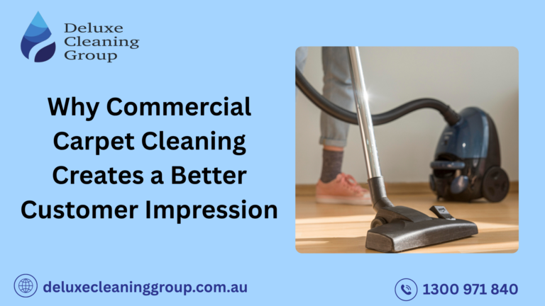 Why Commercial Carpet Cleaning Creates a Better Customer Impression